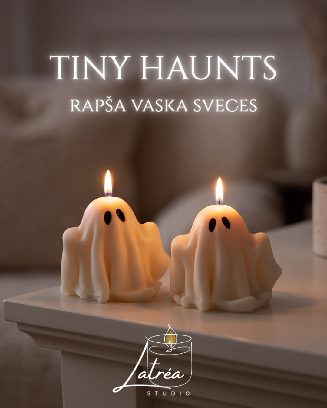 Tiny Haunts - rapša vaska spoku sveces