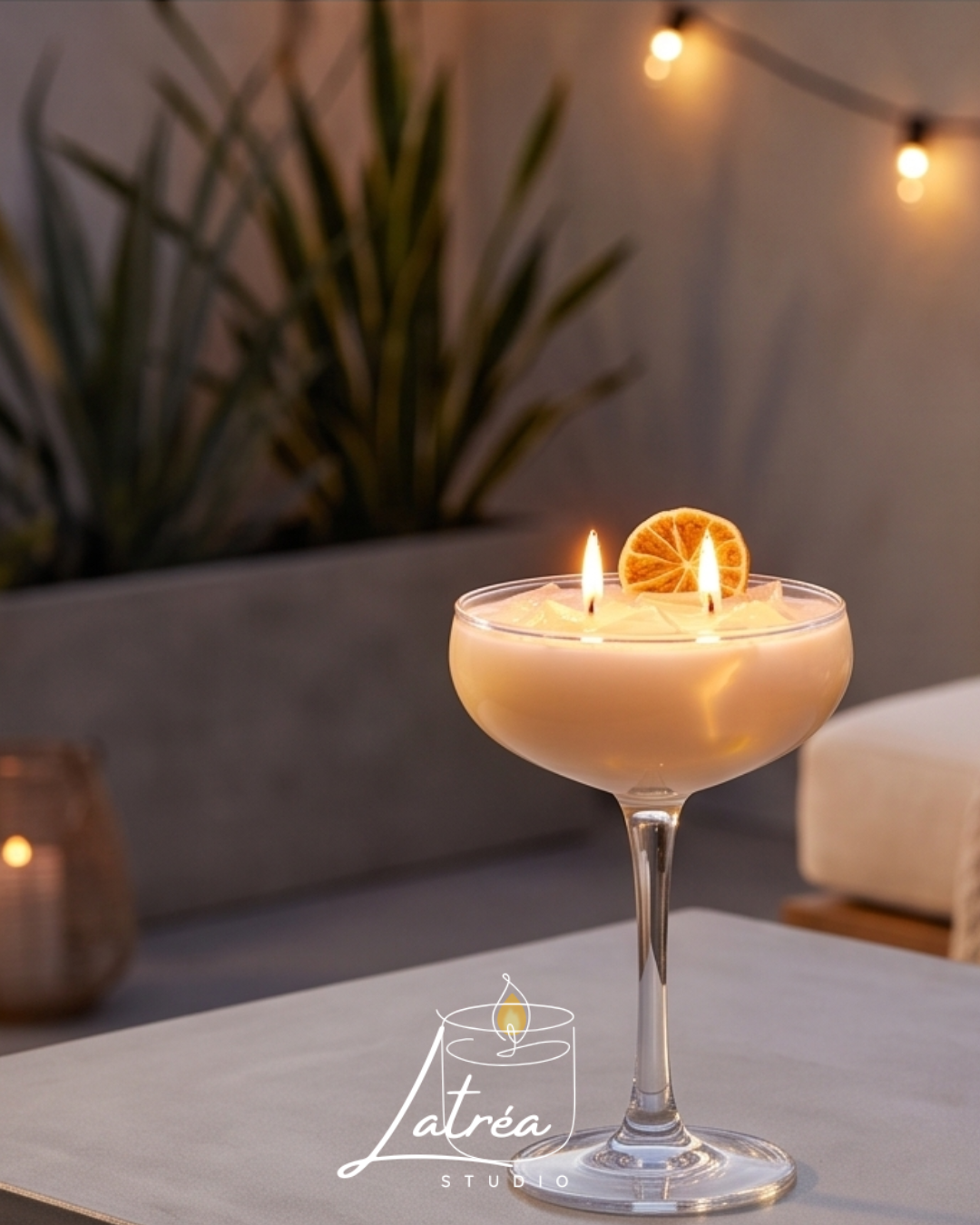 COCO - eco vaska kokteiļsvece
