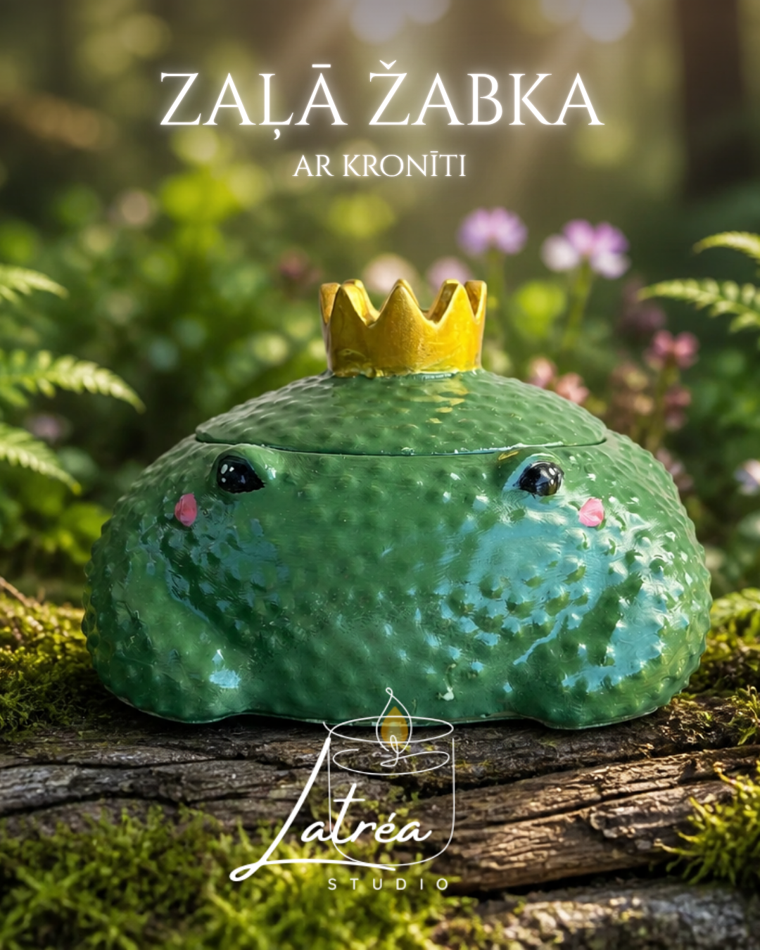 Žabkas ar kronīti