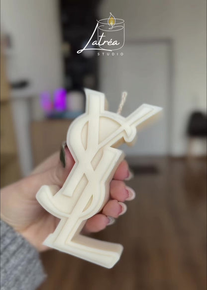"YSL" zīmola iedvesmota eko vaska svece